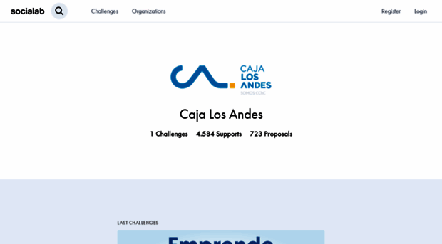 cajalosandes.socialab.com