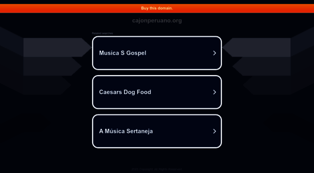cajonperuano.org