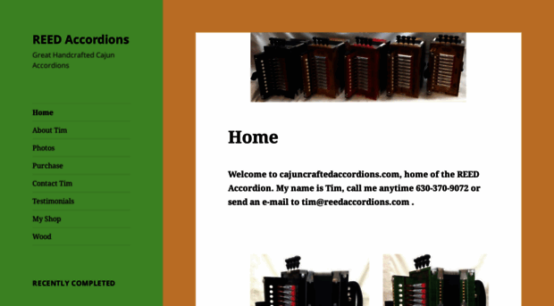 cajuncraftedaccordions.com