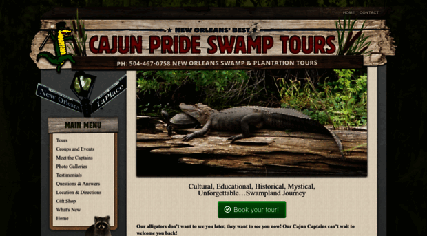 cajunprideswamptours.com