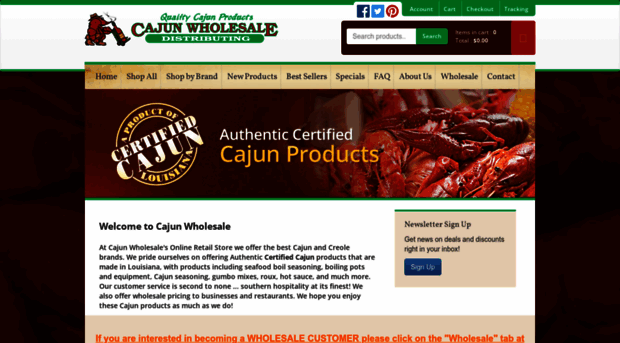 cajunwholesale.com