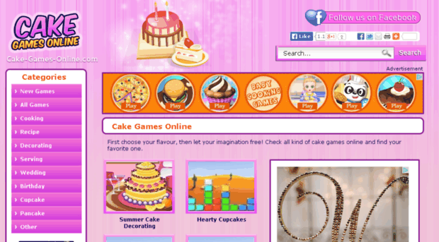 cake-games-online.com