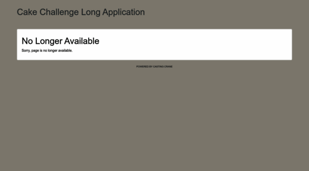 cakechallengelongapplication.castingcrane.com