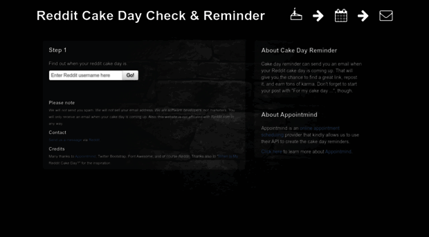 cakedayreminder.com