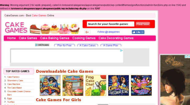 cakegames.com