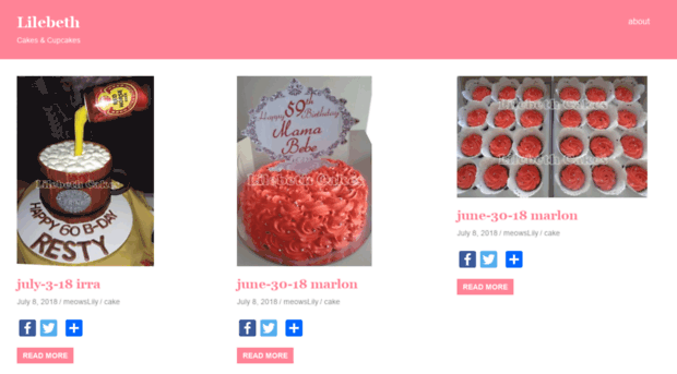 cakes.lilebeth.com