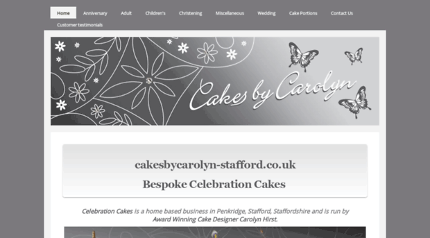 cakesbycarolyn-stafford.co.uk