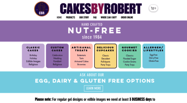 cakesbyrobert.com