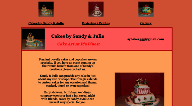 cakesbysandyandjulie.com