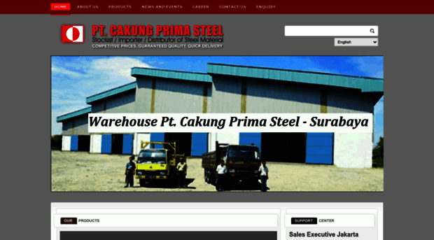 cakungprimasteel.com