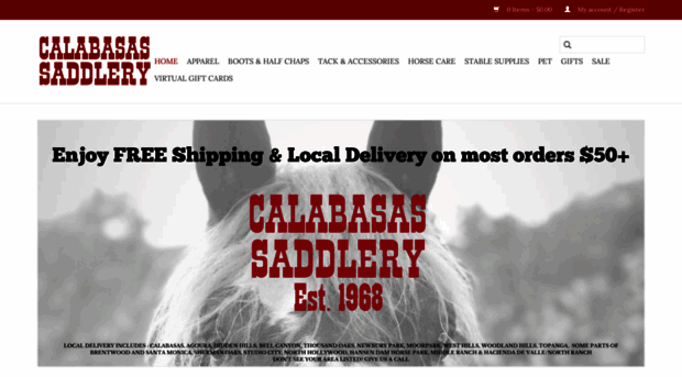 calabasassaddlery.com