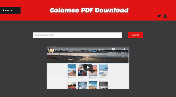 CALAMEO PDF Downloader