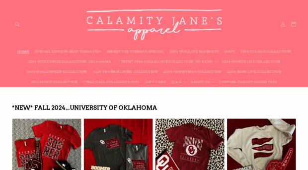 calamityjanesapparel.com