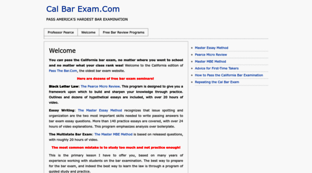 calbarexam.com