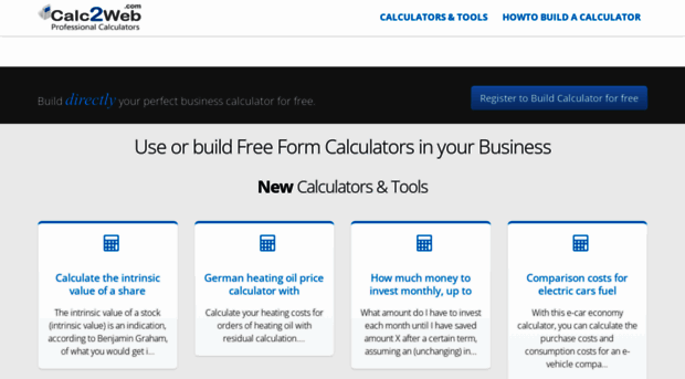 calc2web.com