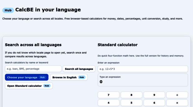 calcbe.com