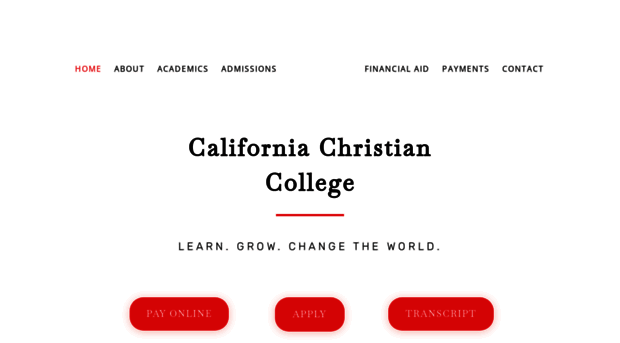 calchristiancollege.edu