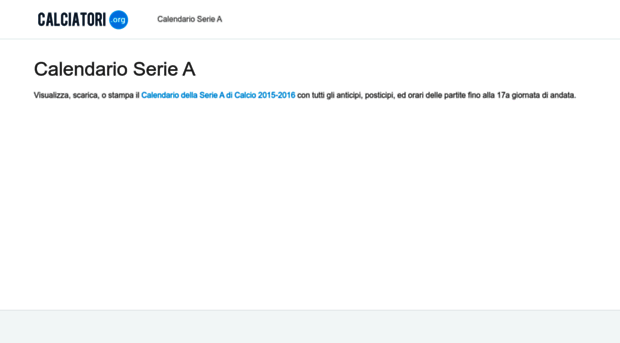 calciatori.org