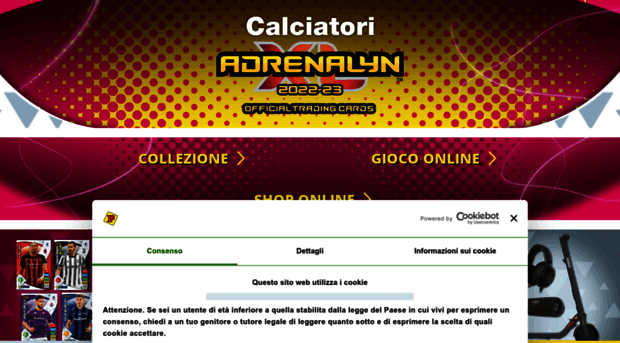 calciatori.paniniadrenalyn.com