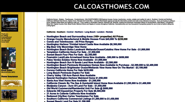 calcoasthomes.com