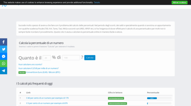 calcolapercentualeonline.it