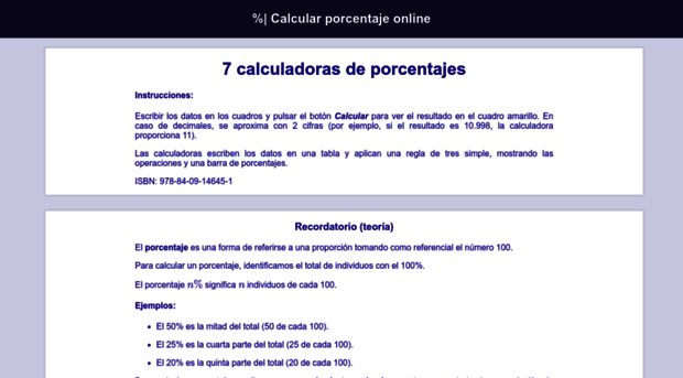 calcularporcentajeonline.com