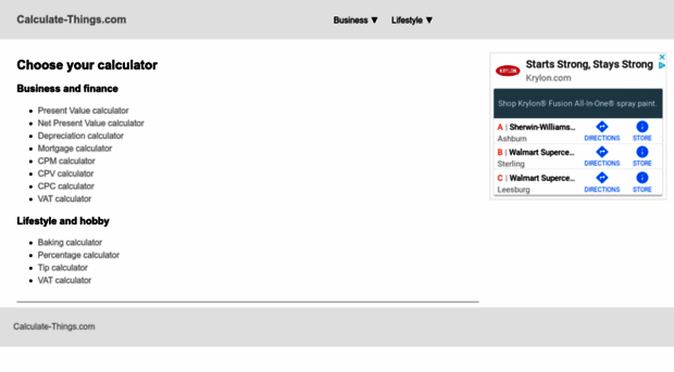 calculate-things.com