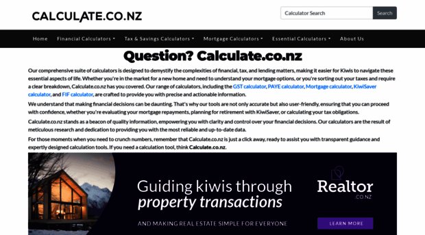 calculate.co.nz