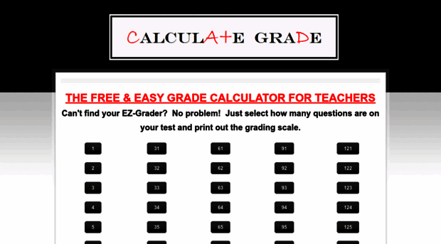 calculategrade.com