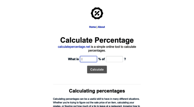 calculatepercentage.net