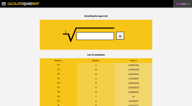 calculatesquareroot.net