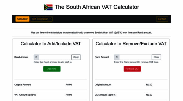 calculatevat.co.za