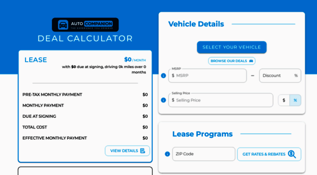 calculator.autocompanion.com