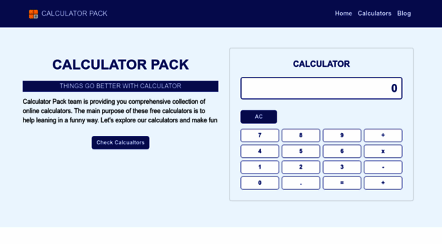 calculatorpack.com