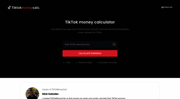 calculatortiktok.com