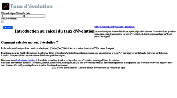 calculer-taux-evolution.fr