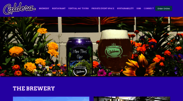 calderabrewing.com