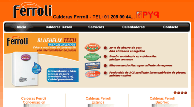 calderas-ferroli.com