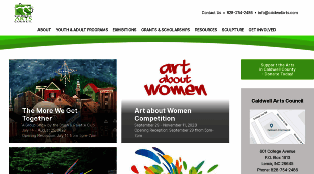 caldwellarts.com