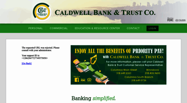 caldwellbankandtrust.com