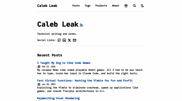 calebleak.com