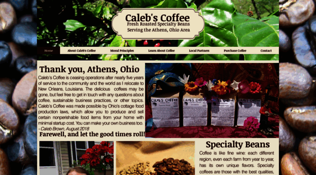 calebscoffee.com