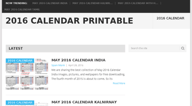 calendar-2016-printable.com