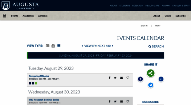 calendar.augusta.edu