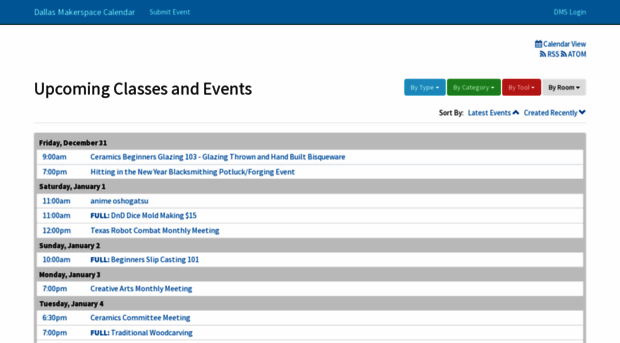 calendar.dallasmakerspace.org