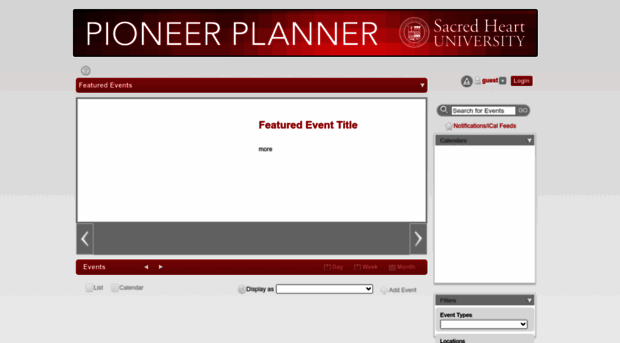calendar.sacredheart.edu