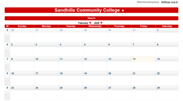 calendar.sandhills.edu