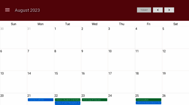 calendar.svu.edu