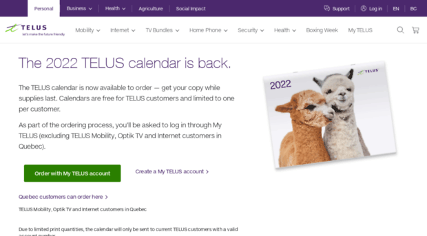 calendar.telus.com