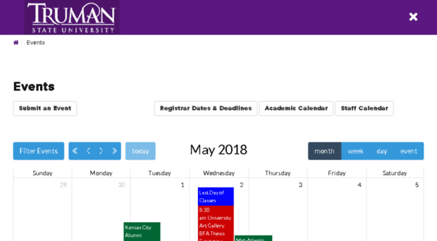 calendar.truman.edu